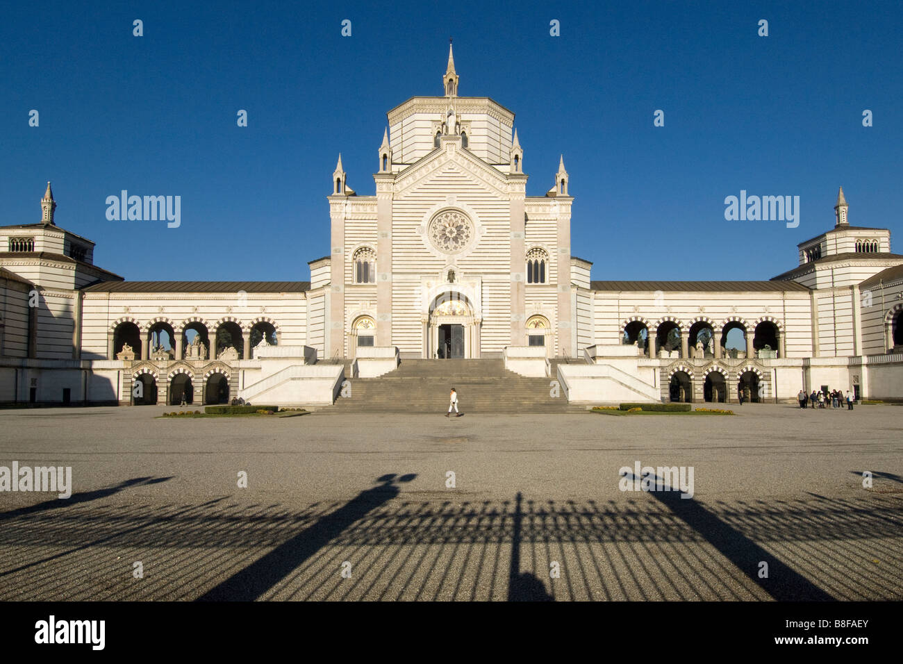 Cimitero Monumentale milan Italie maciachini Banque D'Images