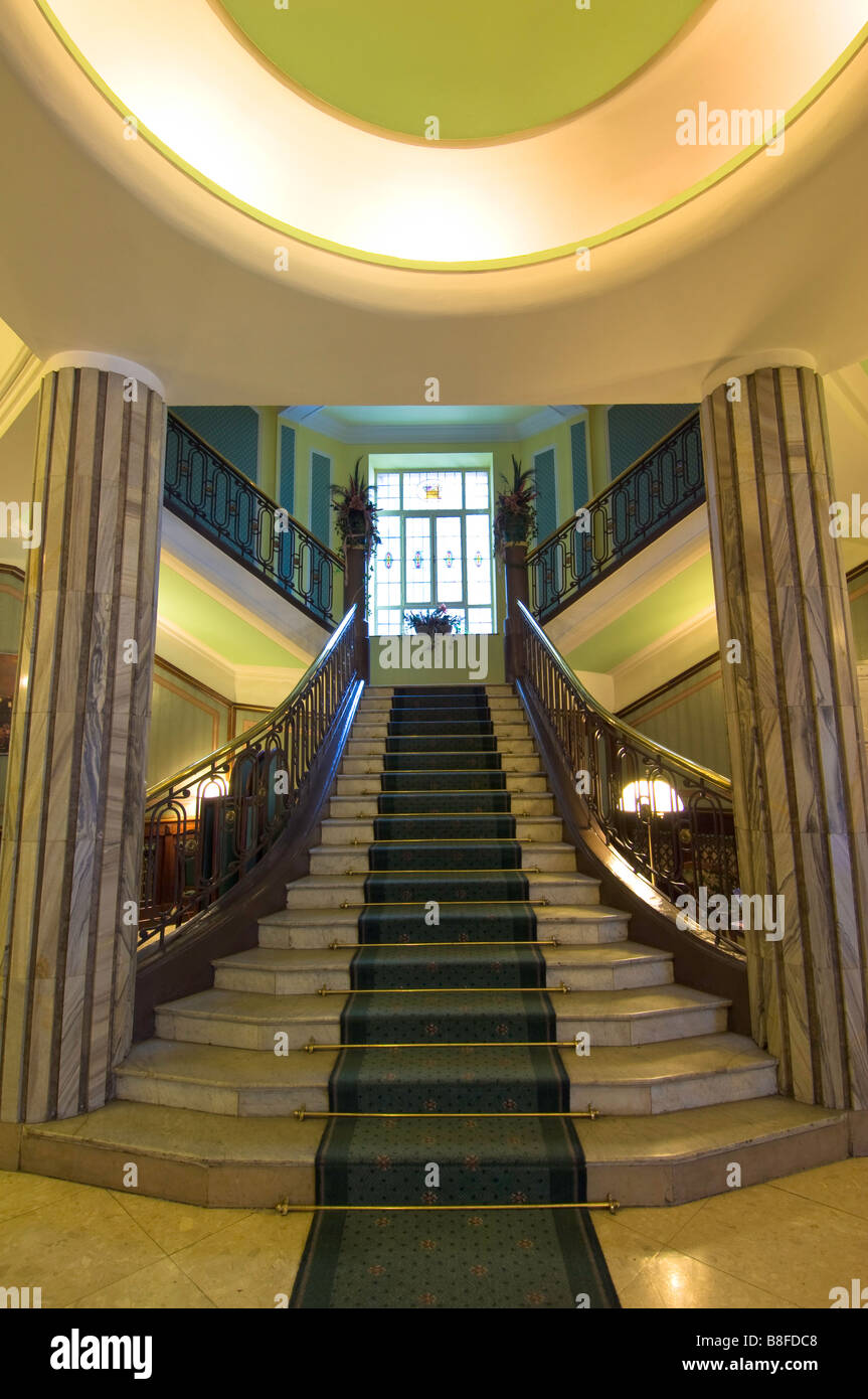 Pologne Cracovie Hotel Francuski hall Banque D'Images