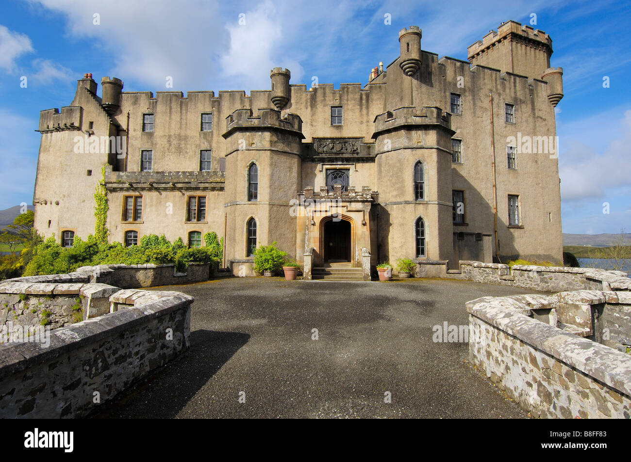 Le Château de Dunvegan, Isle of Skye Ecosse U K Banque D'Images