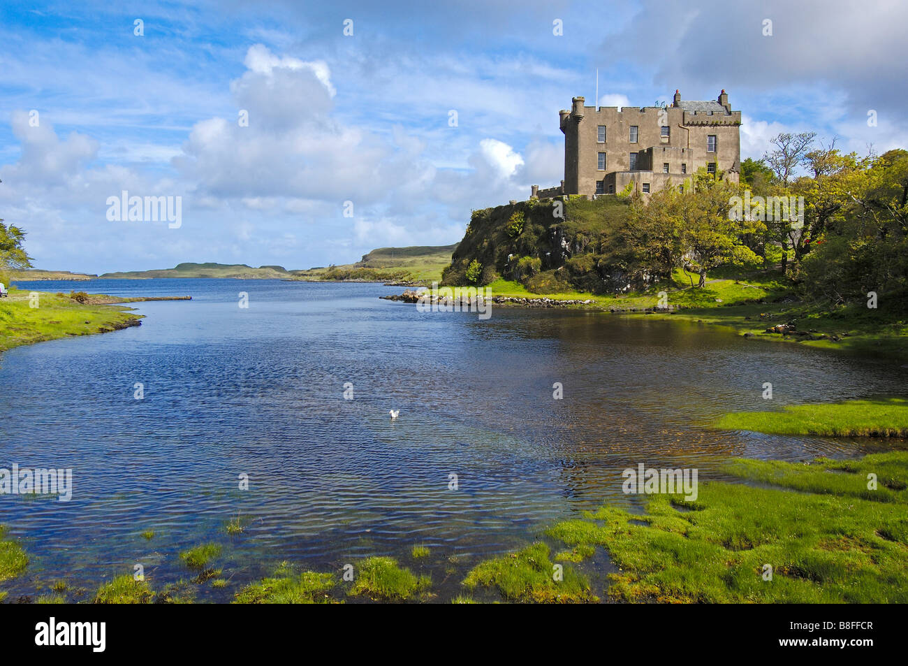 Le Château de Dunvegan, Isle of Skye Ecosse U K Banque D'Images