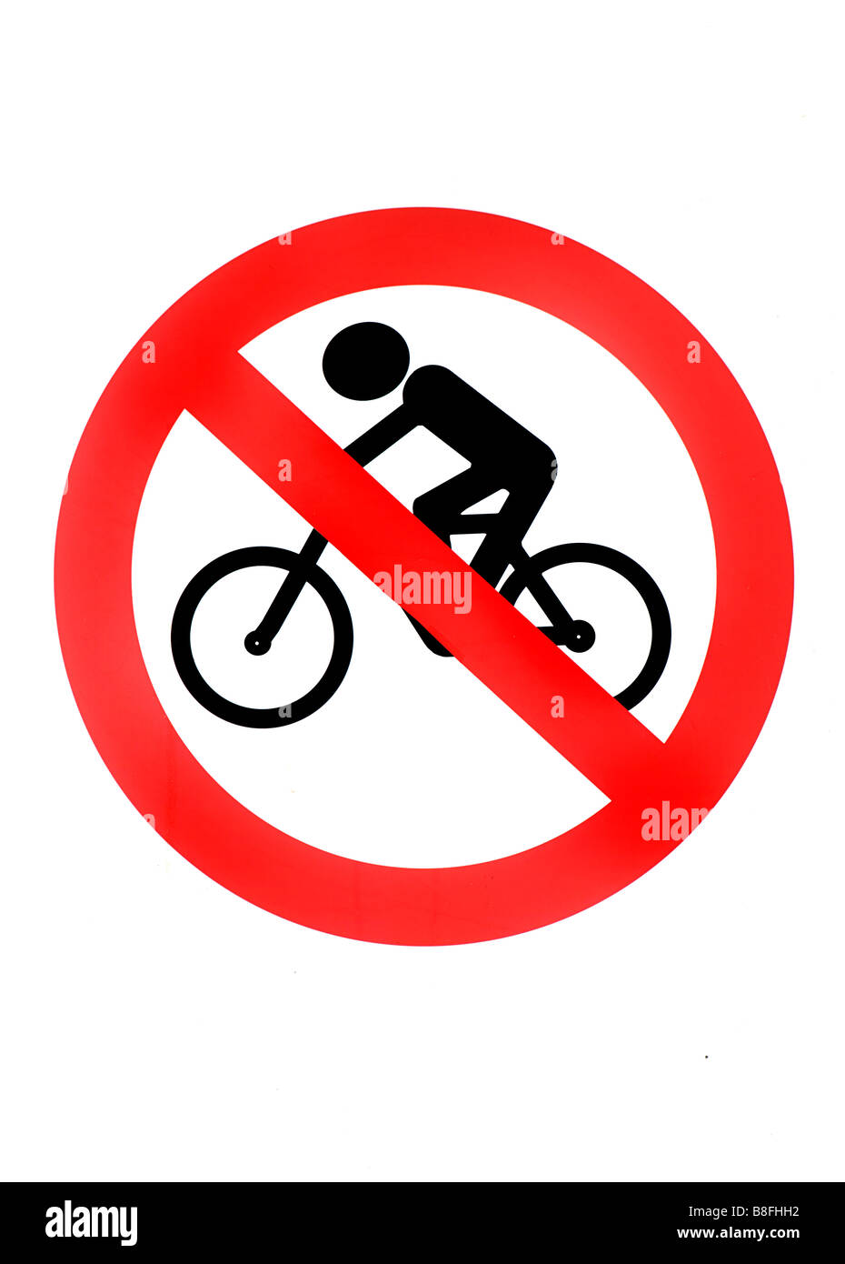 Pas de vélo illustration Banque D'Images