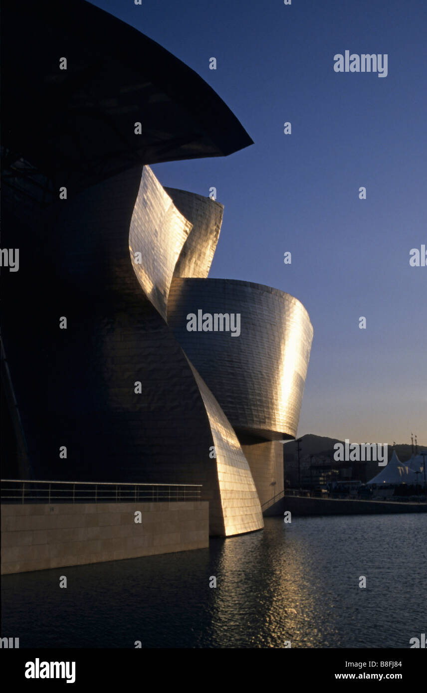 Guggenheim Museum, Bilbao, Espagne Banque D'Images