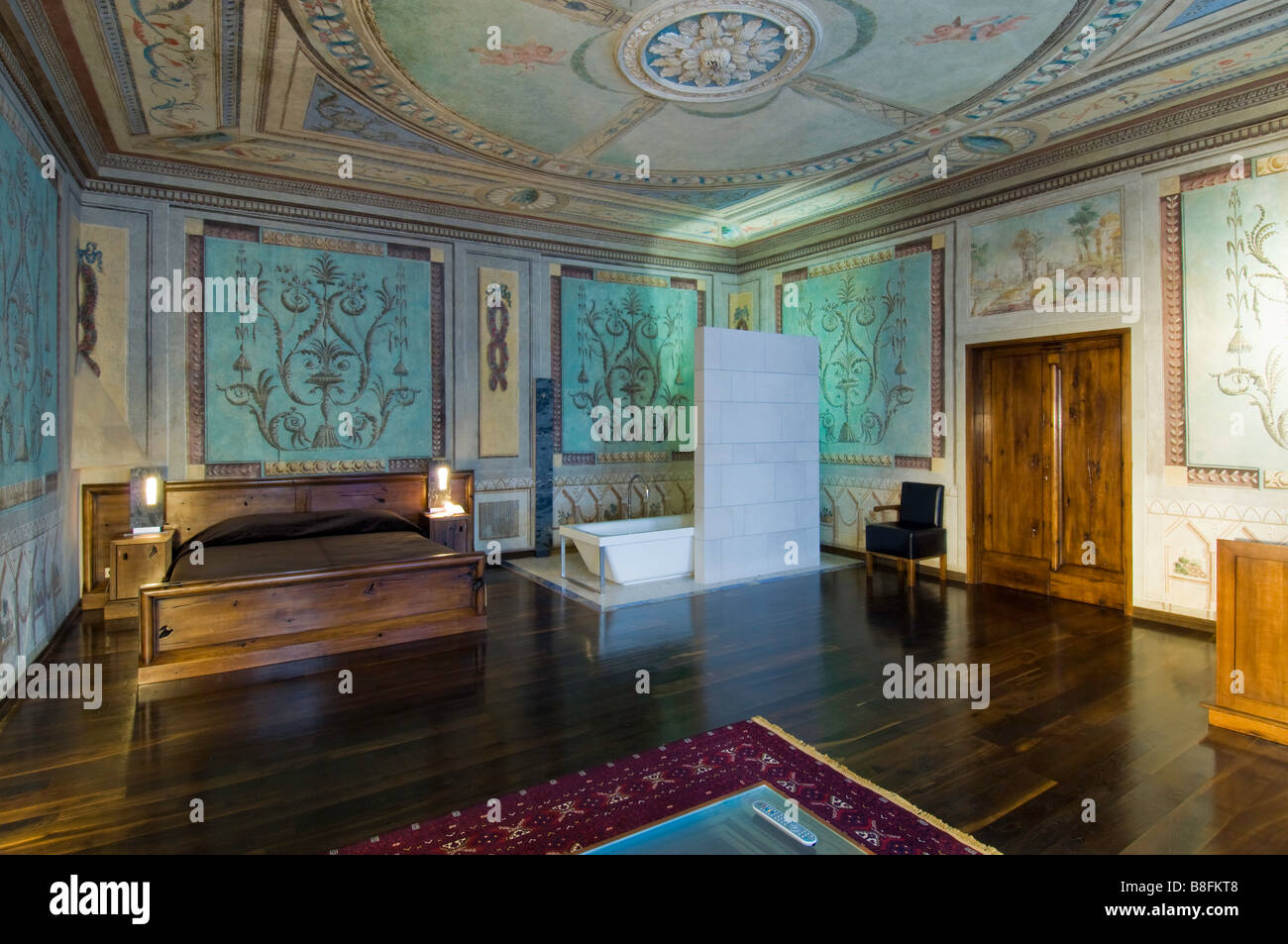 Hotel Stary Cracovie Pologne suite design moderne Banque D'Images