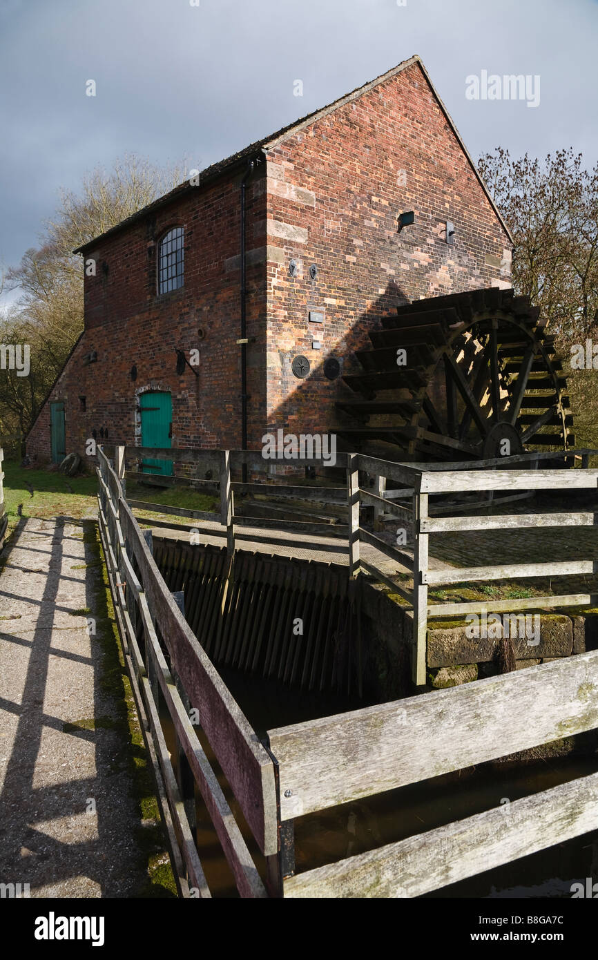 Cheddleton Flint Mill, près de Leek, Staffordshire, Angleterre Banque D'Images