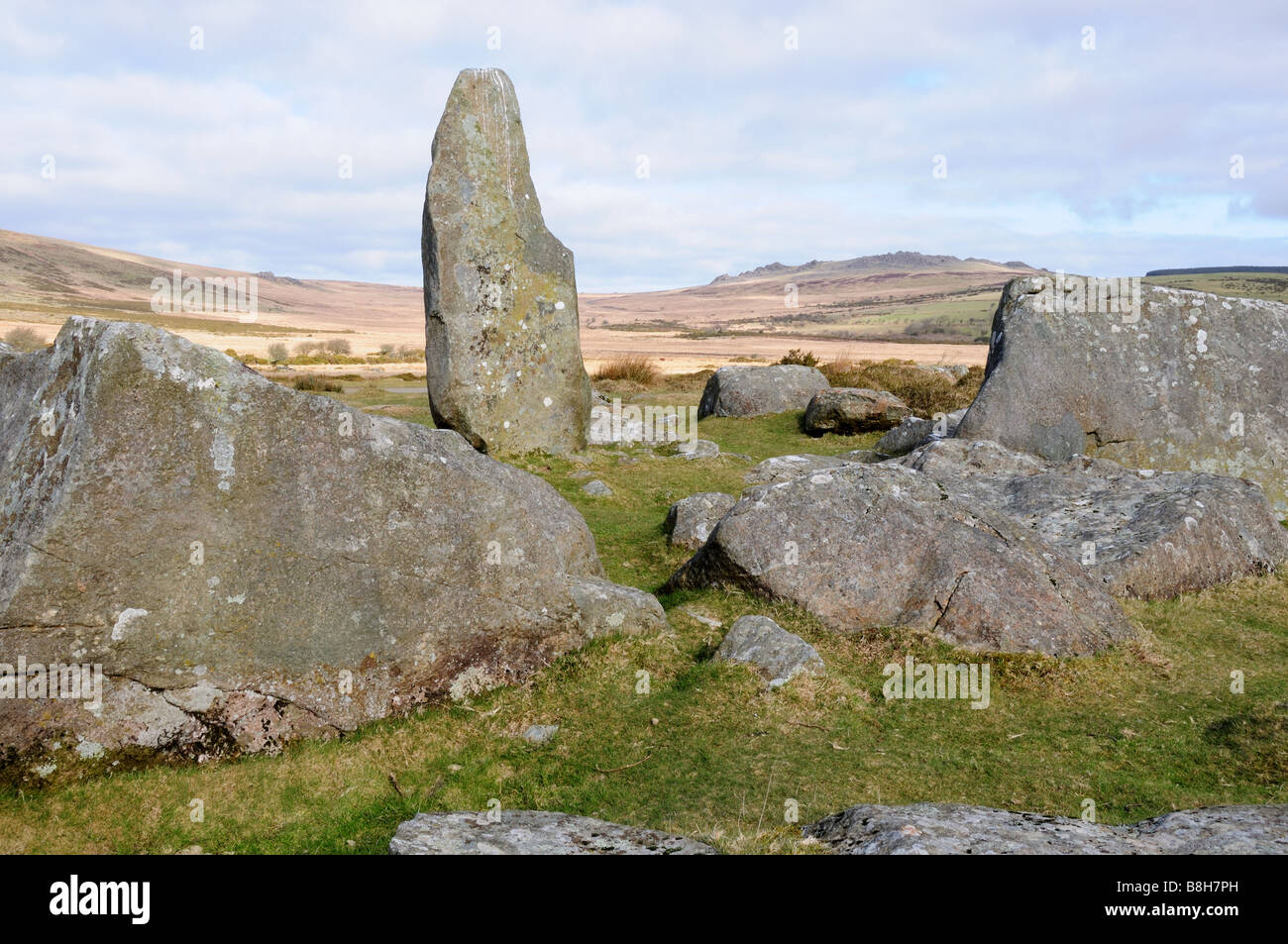 Carreg Waldo pierre commémorative de la poète gallois Waldo Williams l'a amenée, Mynachlog Ddu Galles pembrokeshire Banque D'Images