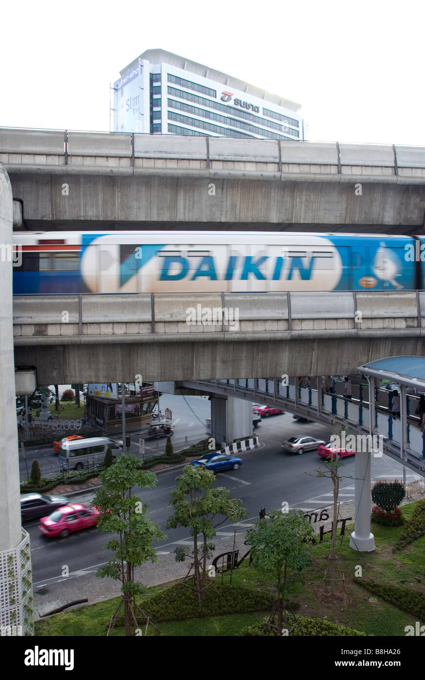 Transport à Bangkok en Thaïlande Banque D'Images