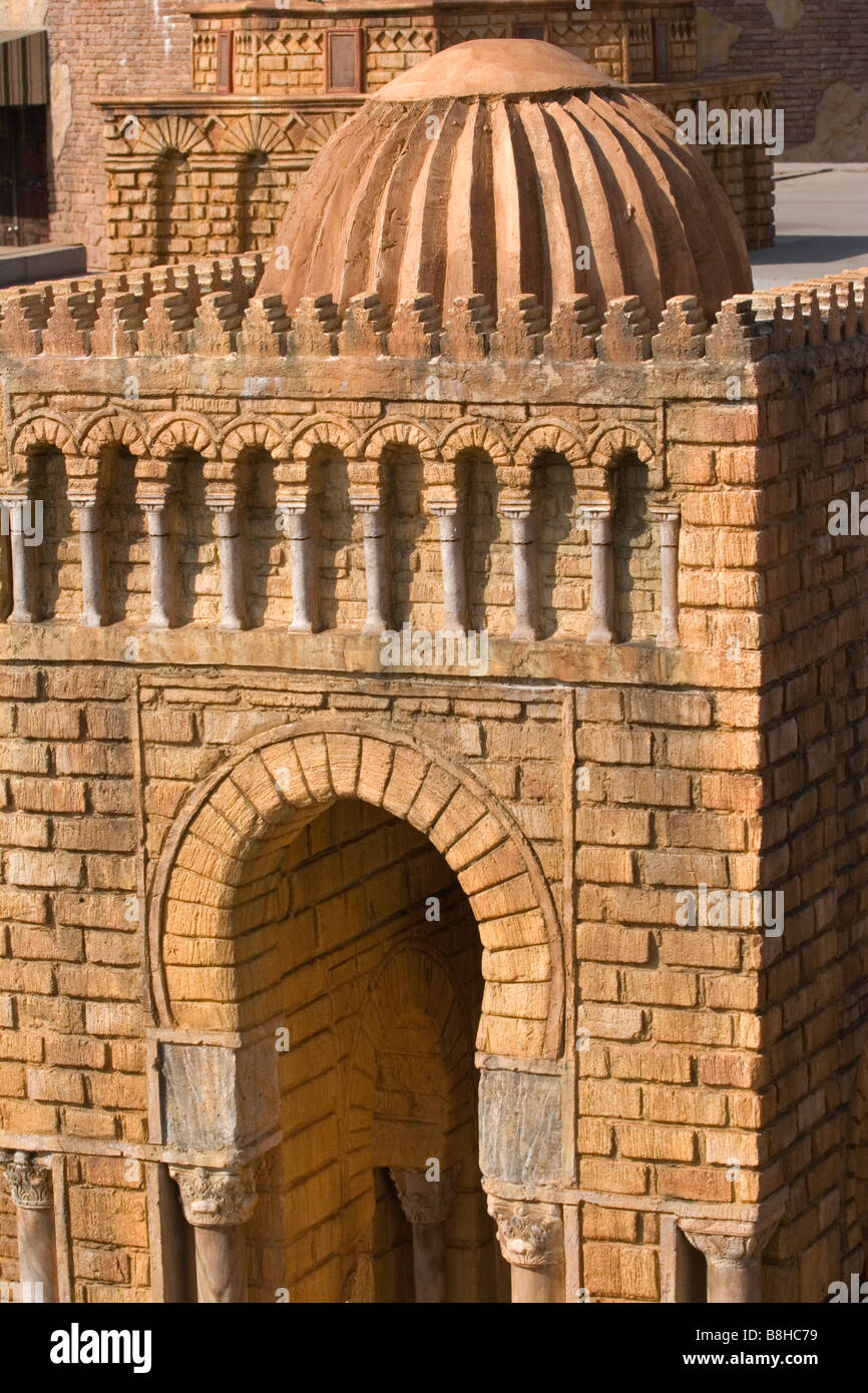 La Grande Mosquée, Qairawan, Tunisie Banque D'Images