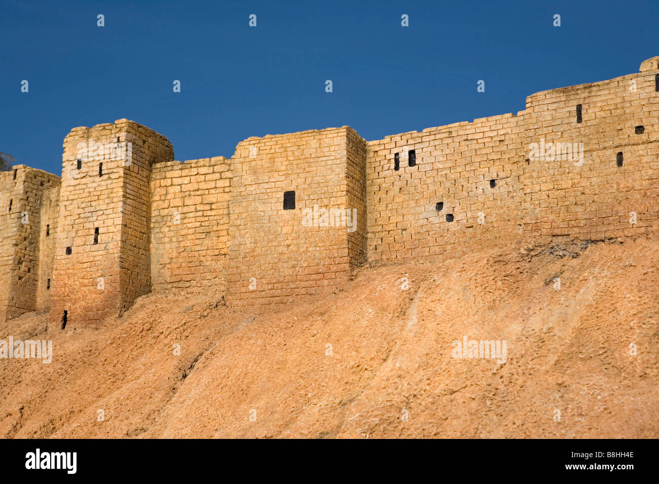 La Citadelle d'Alep, Syrie Banque D'Images