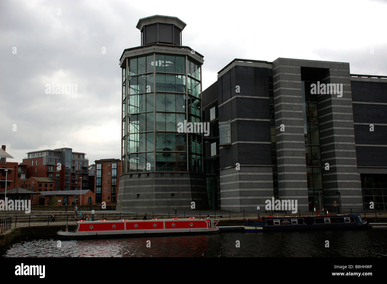 Royal Armouries, Clarence Dock, Leeds, Yorkshire, Angleterre, Royaume-Uni, Europe Banque D'Images