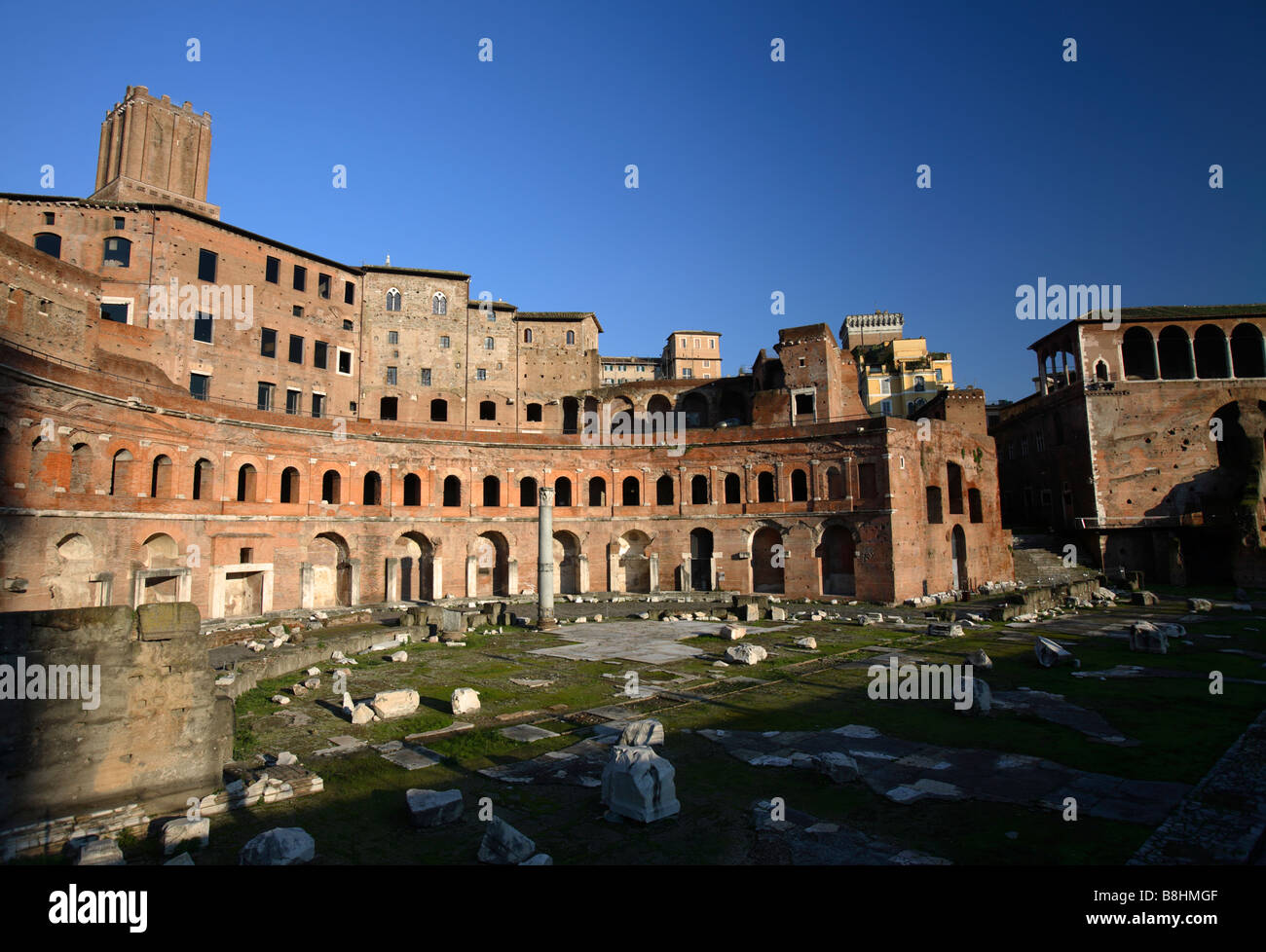 Marchés de Trajan, Rome, Italie Banque D'Images