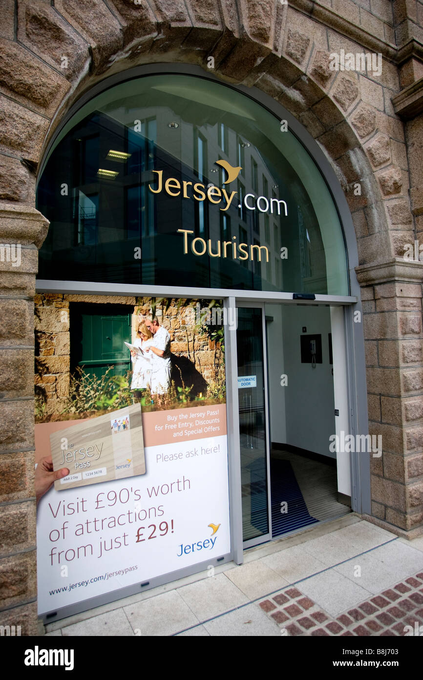 Office de Tourisme de Jersey .com Photo Stock - Alamy