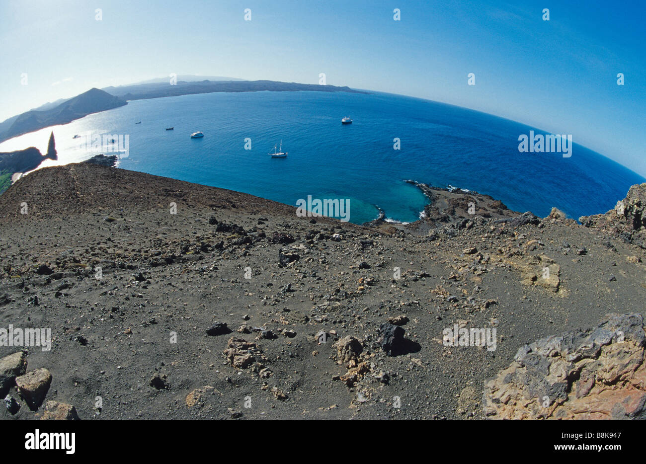 Parc National des Galapagos Banque D'Images