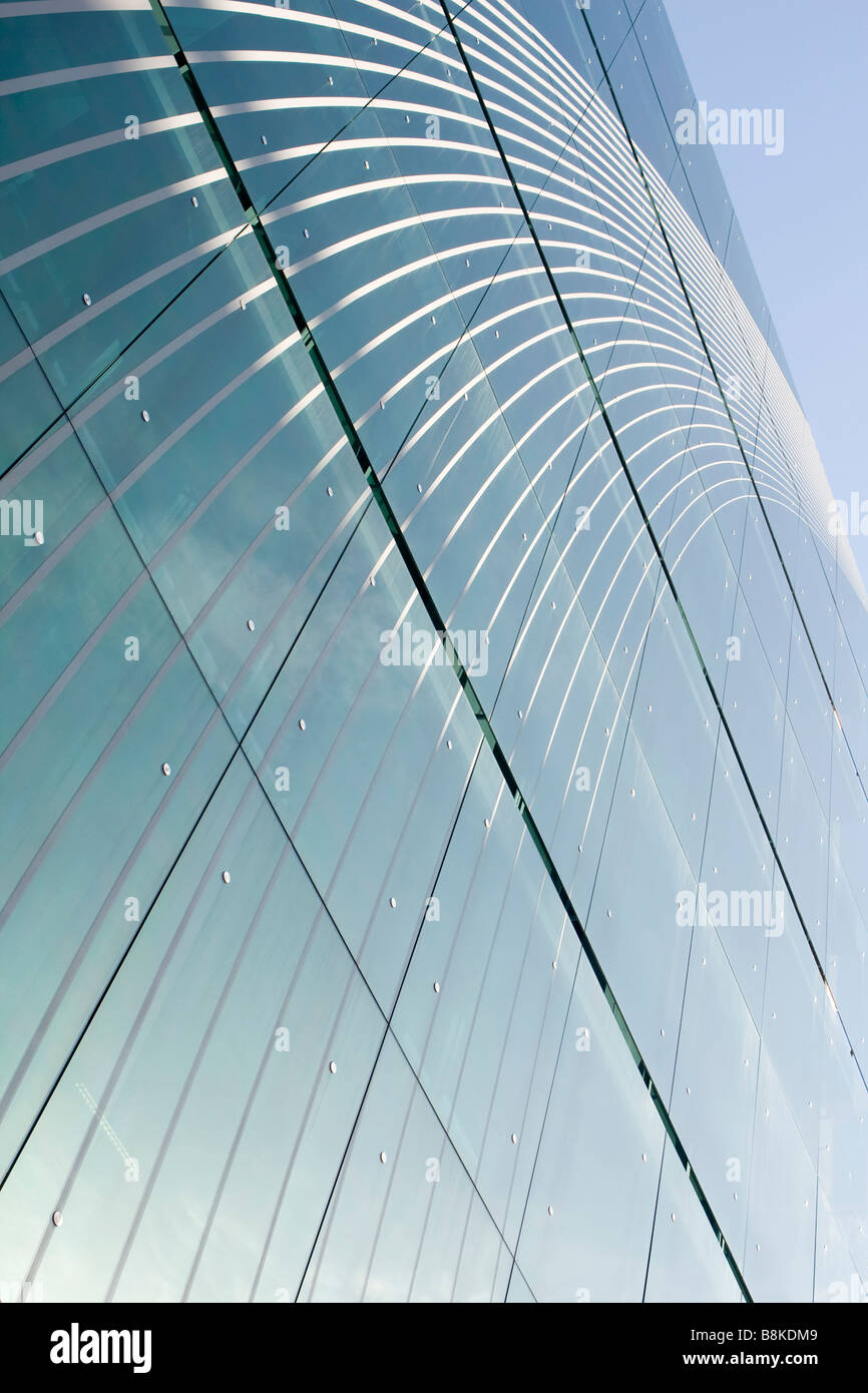 Résumé fond bâtiment moderne de windows Banque D'Images