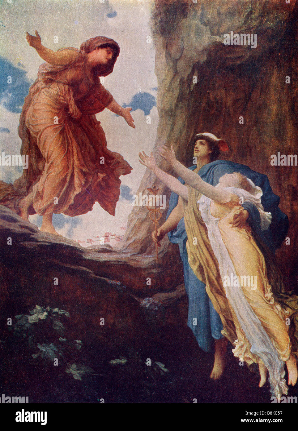 Le retour de Persephone, après la peinture de Lord Leighton Banque D'Images