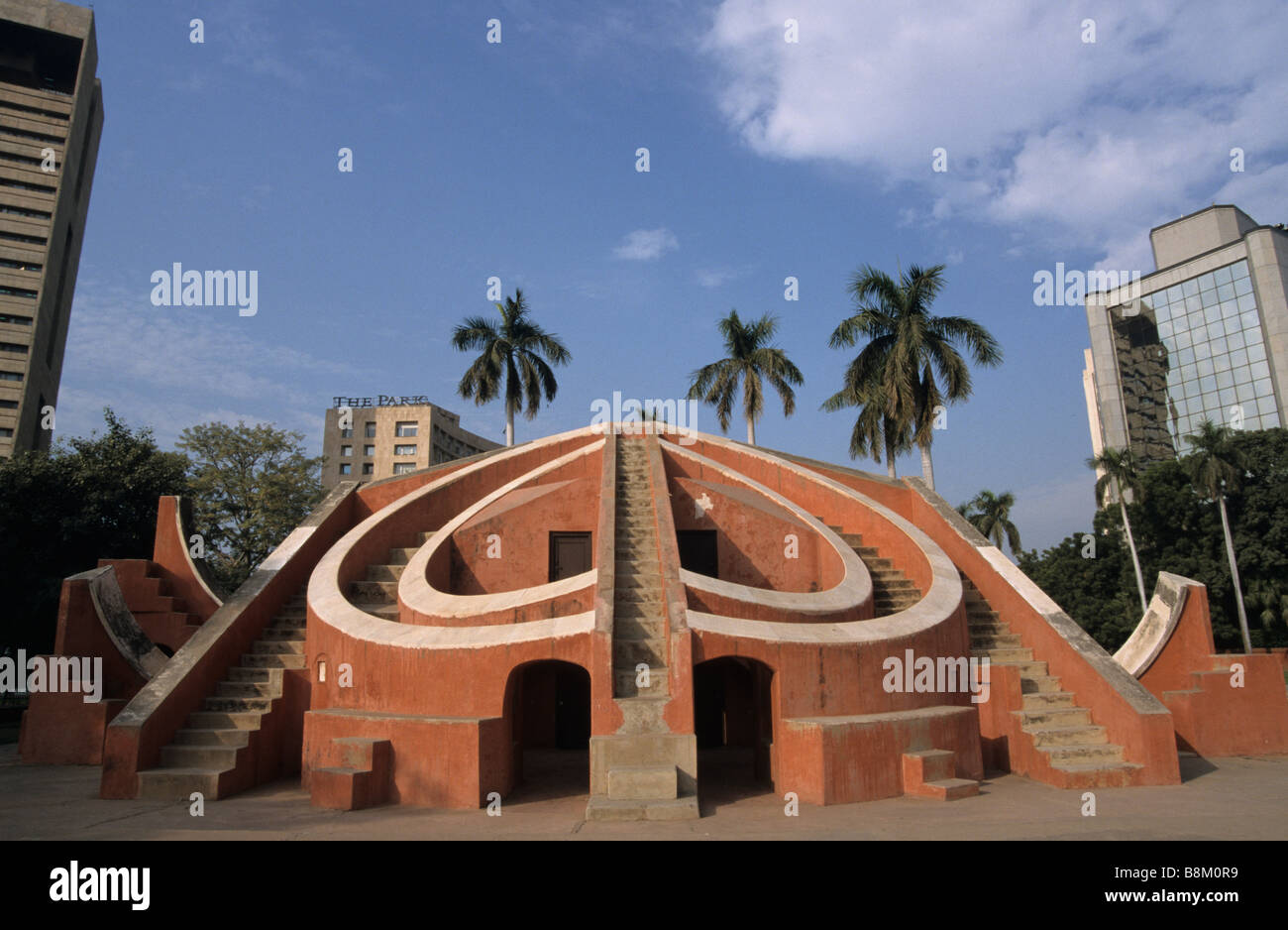 Yantra Misra instrument composite à l'Observatoire de New Delhi, New Delhi, Inde Banque D'Images