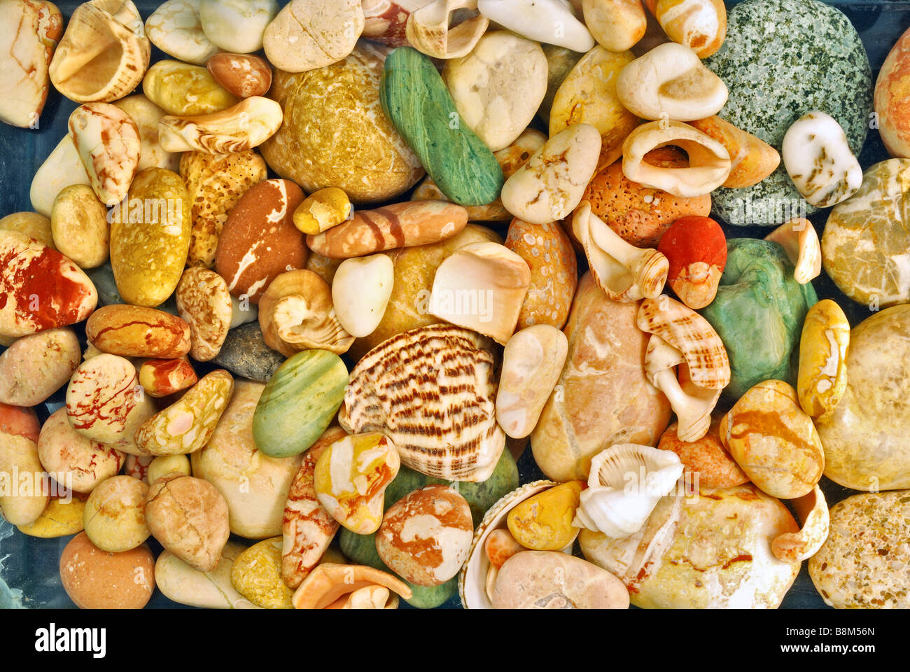 Belle pierre caillou sont un fond pittoresque Banque D'Images