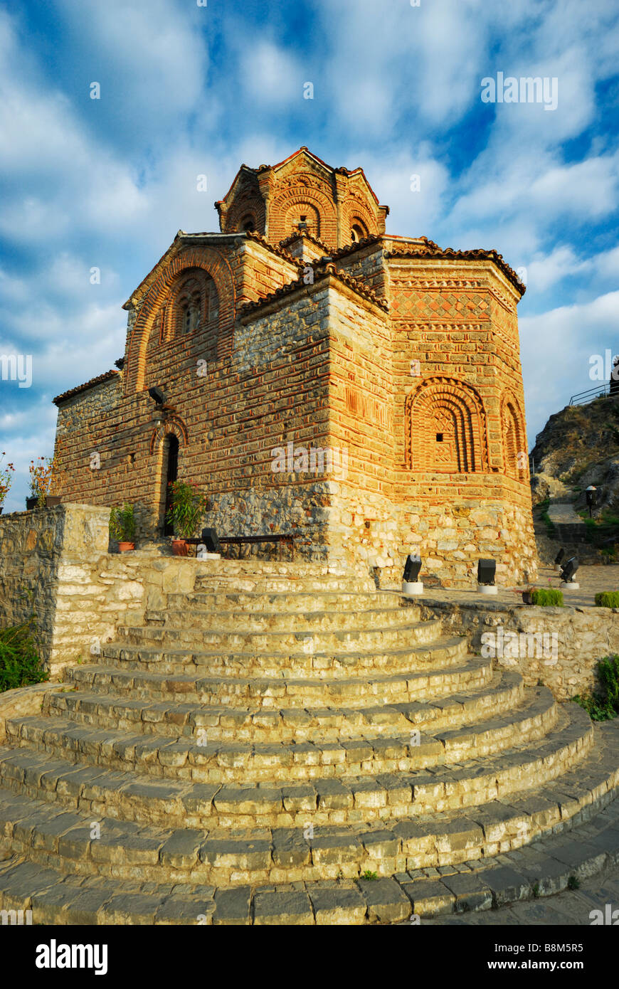 Sveti Jovan Kaneo au 13e siècle, église Ohrid Macédoine Banque D'Images