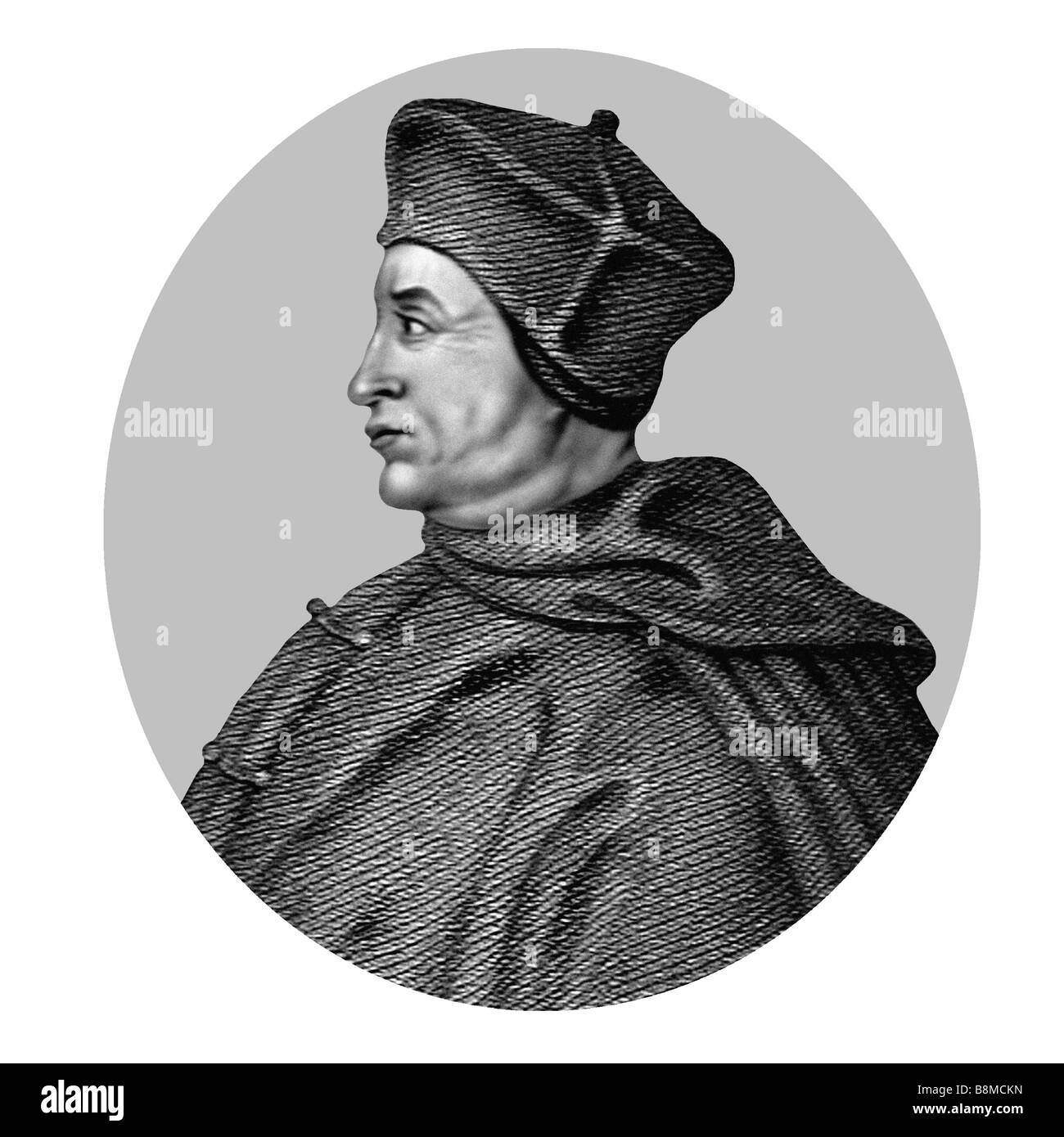 Le Cardinal Wolsey c1475 1530 homme politique anglais Cardinal Banque D'Images