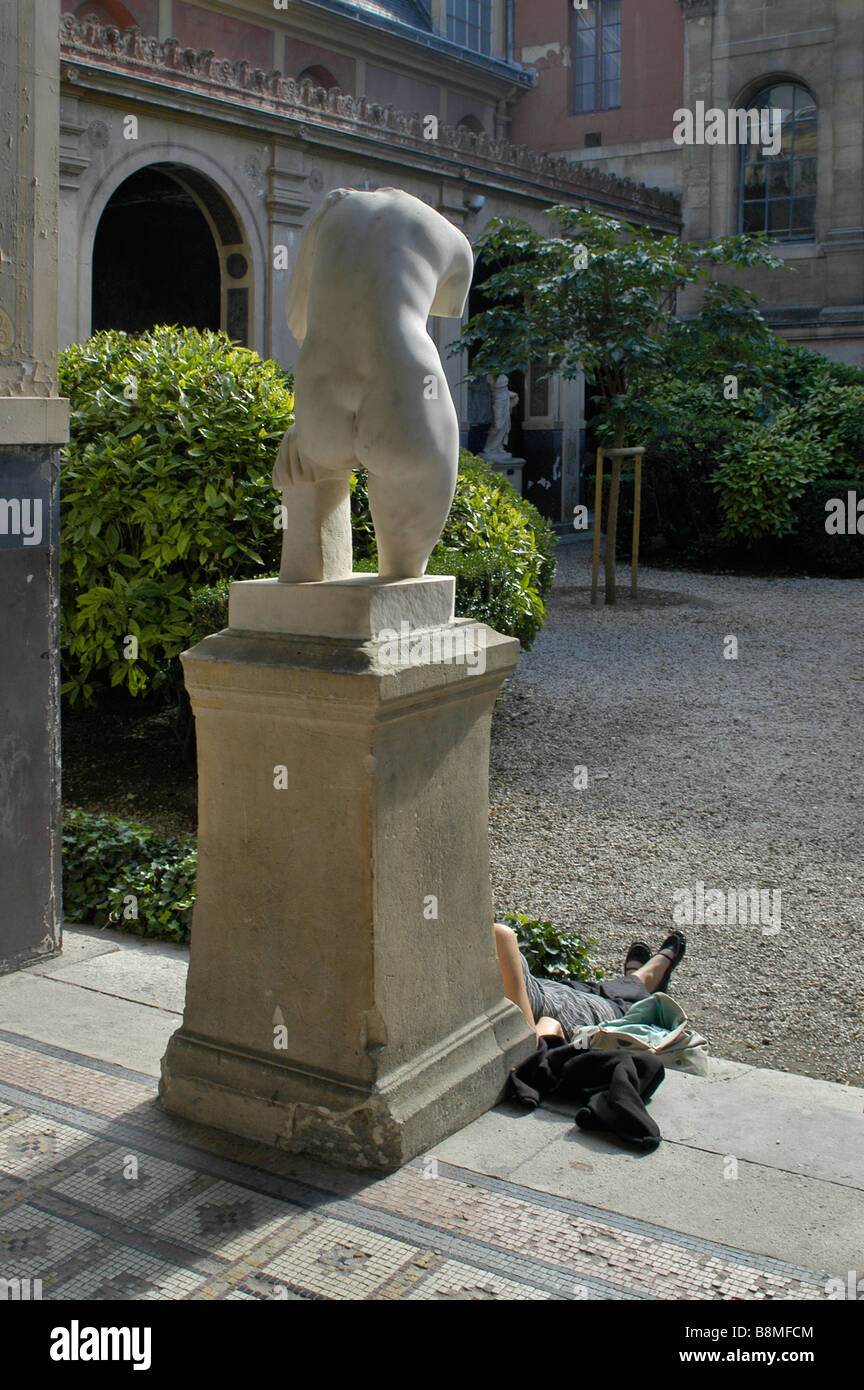 Beaux Arts, l'Ecole des Beaux Arts de Paris, France Banque D'Images