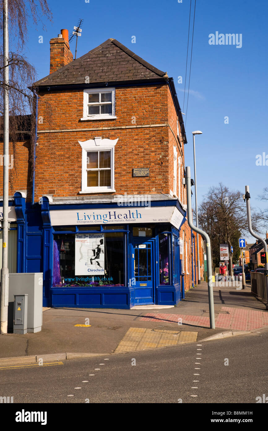 Maison d'enfance de Margaret Thatcher, Grantham, Lincolnshire, Angleterre. La première femme Premier ministre de Grande-Bretagne Banque D'Images