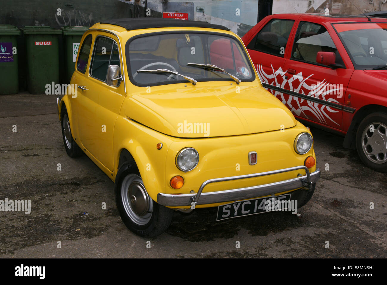 Fiat 500 topolino Banque D'Images