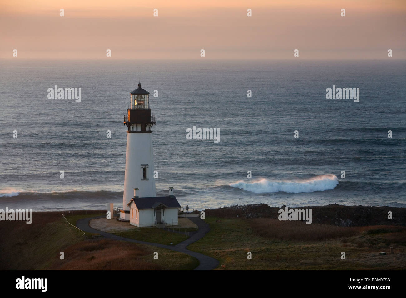 Yaquina Head Lighthouse Banque D'Images