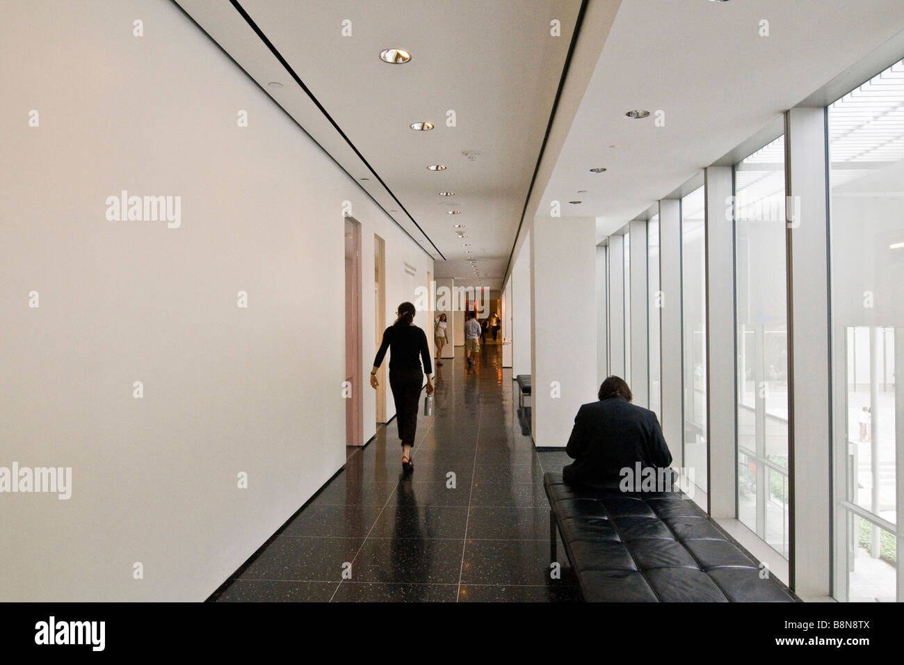 Intérieur du Musée d'art moderne Banque D'Images
