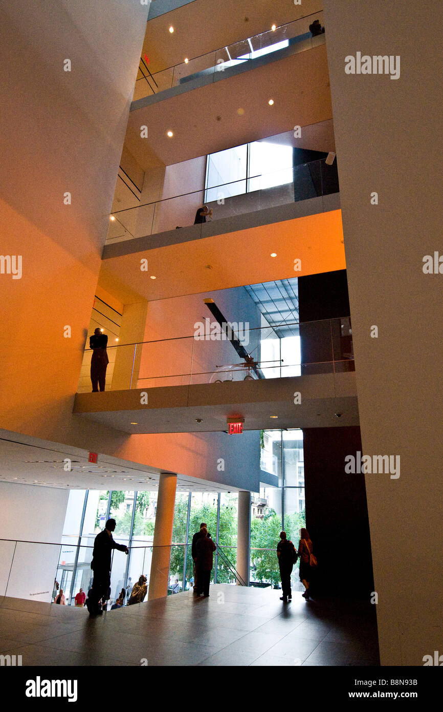 Intérieur du Musée d'art moderne Banque D'Images