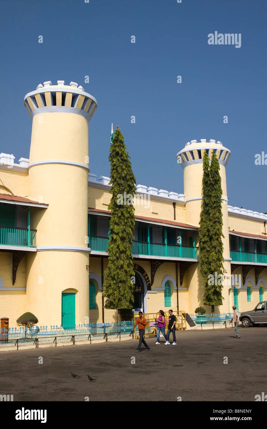 L'Inde du Sud Andaman et Nicobar île Andaman Port Blair Kala Pani entrée Commémoratif National Prison cellulaire Banque D'Images