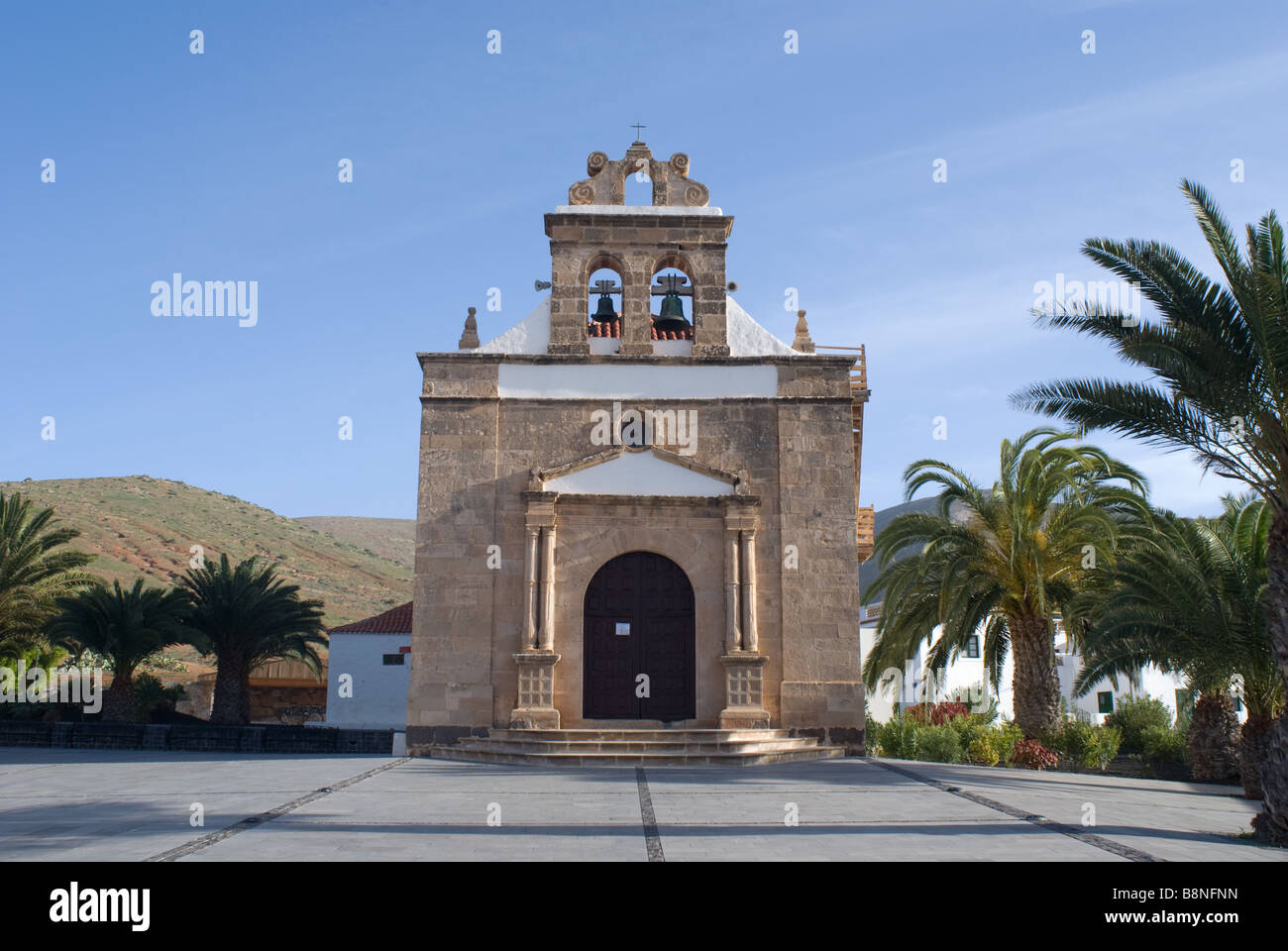 Église Nuestra Señora De La Peña Vega De Rio Palmas Fuerteventura, Espagne Banque D'Images