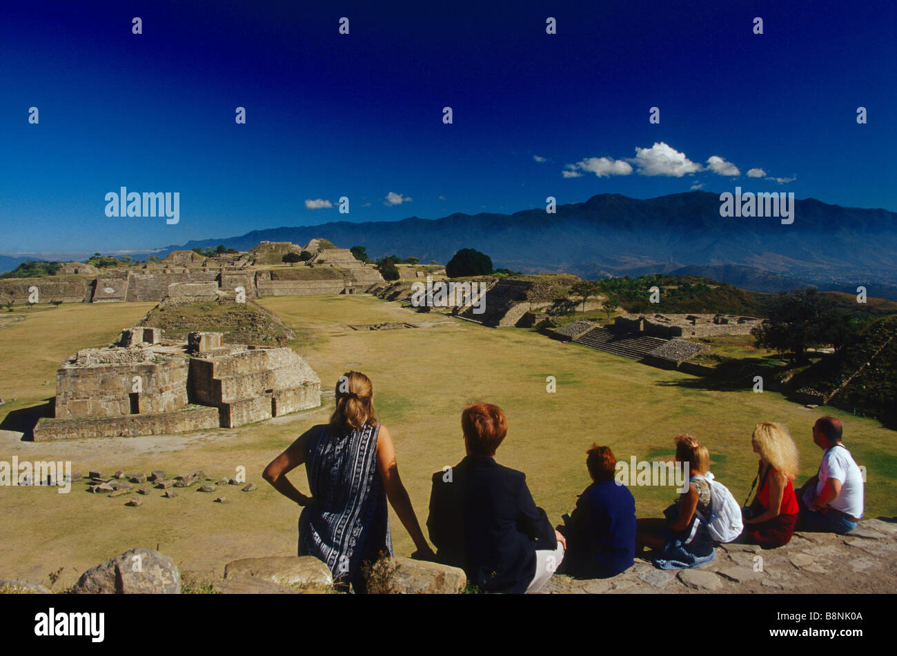 Vue sur le mont Alban Banque D'Images