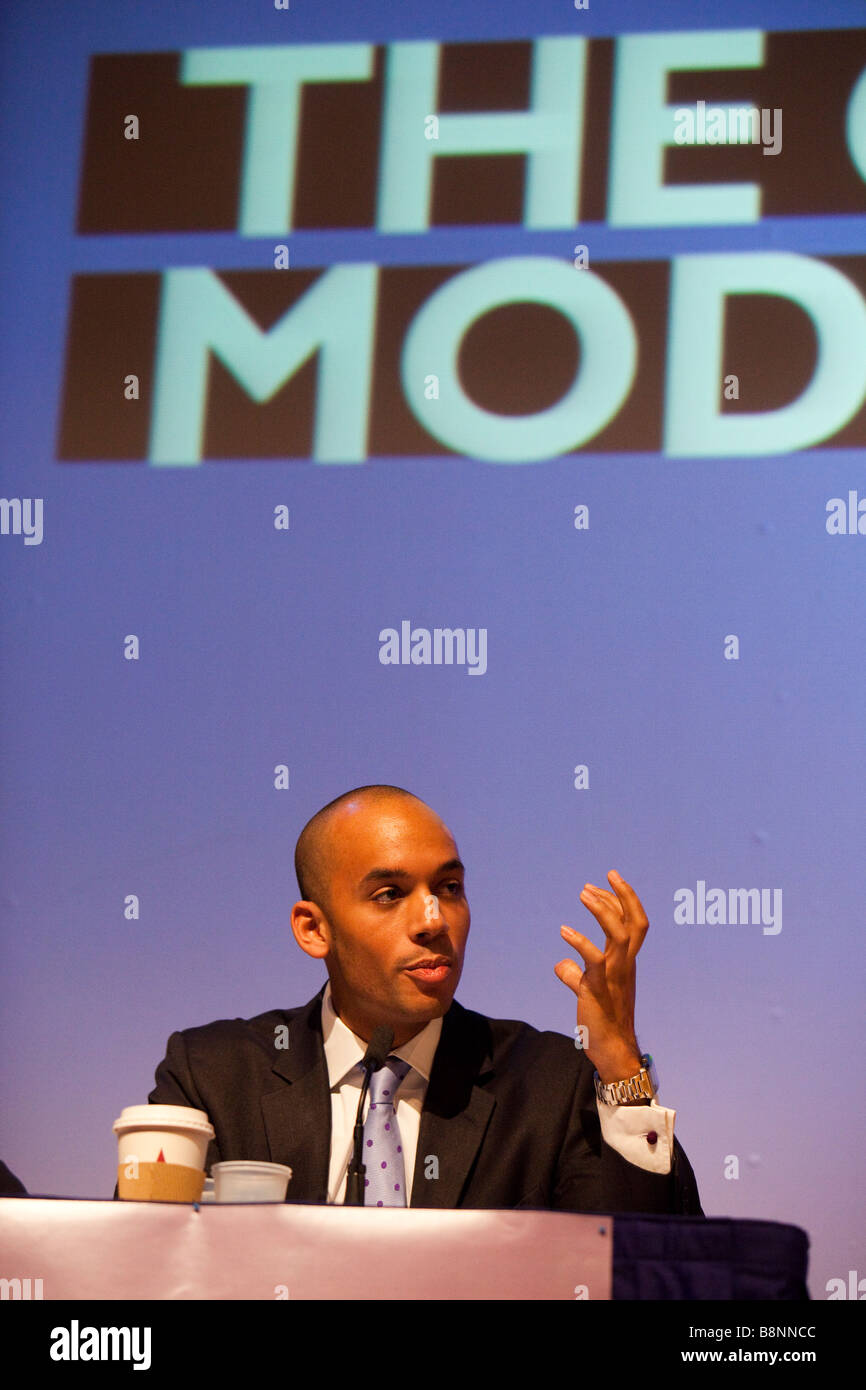 La Convention sur la liberté moderne Londres Angleterre 28 février 2009 Chuka Umunna candidat du Parti du Travail parlant Streatham Banque D'Images