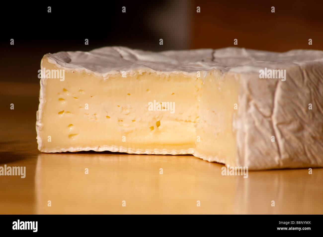 Fromage brie close up Banque D'Images