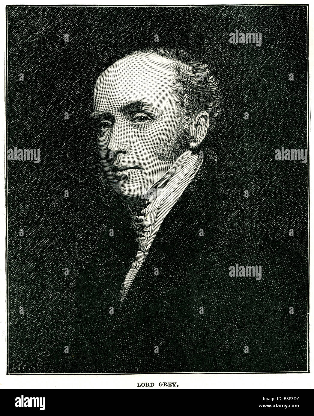 Seigneur Charles Gray 1764 Vicomte 1845 Howick Premier Ministre, Royaume-Uni Banque D'Images
