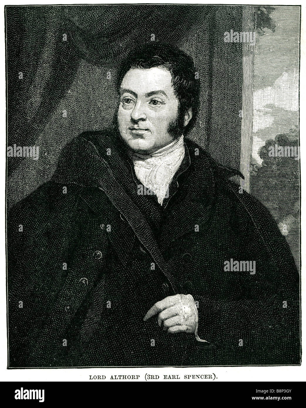 John Charles Spencer, 3e comte Spencer PC, FRS (30 mai 1782-1 octobre 1845), connu sous le nom de vicomte Althorp, de 1783 à 1834, était un Banque D'Images