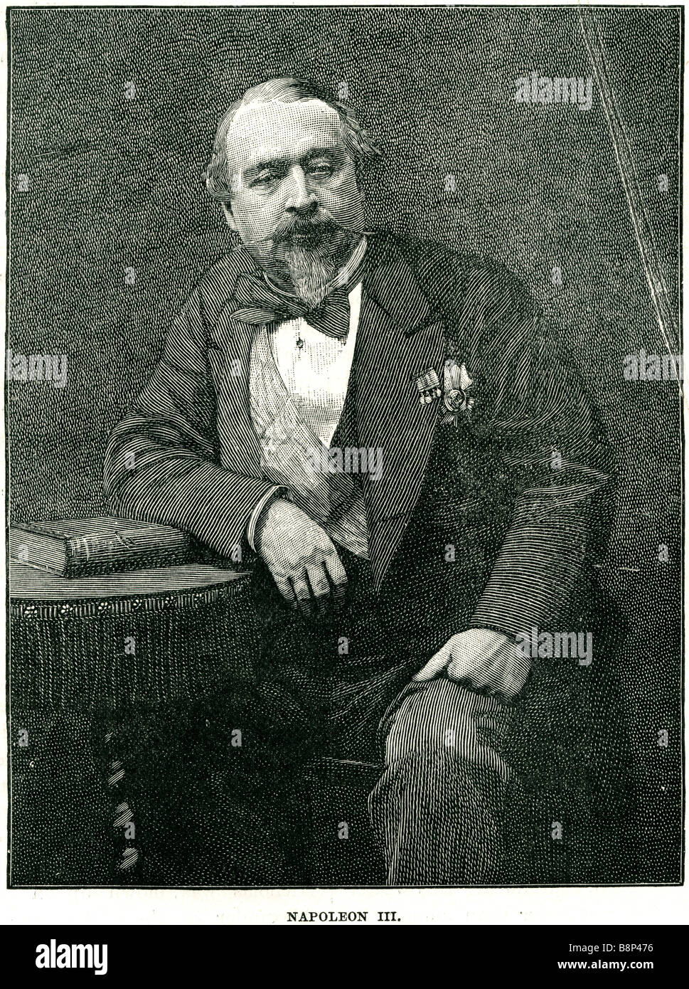 Louis-Napoléon Bonaparte iii 1808 1873 Président République Française empereur Banque D'Images