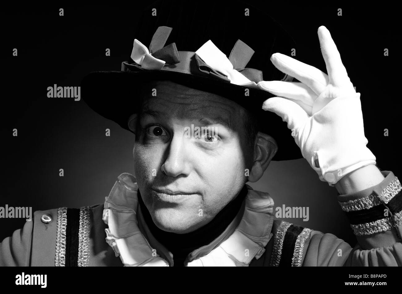 Le Beefeater Yeomen Warder Banque D'Images