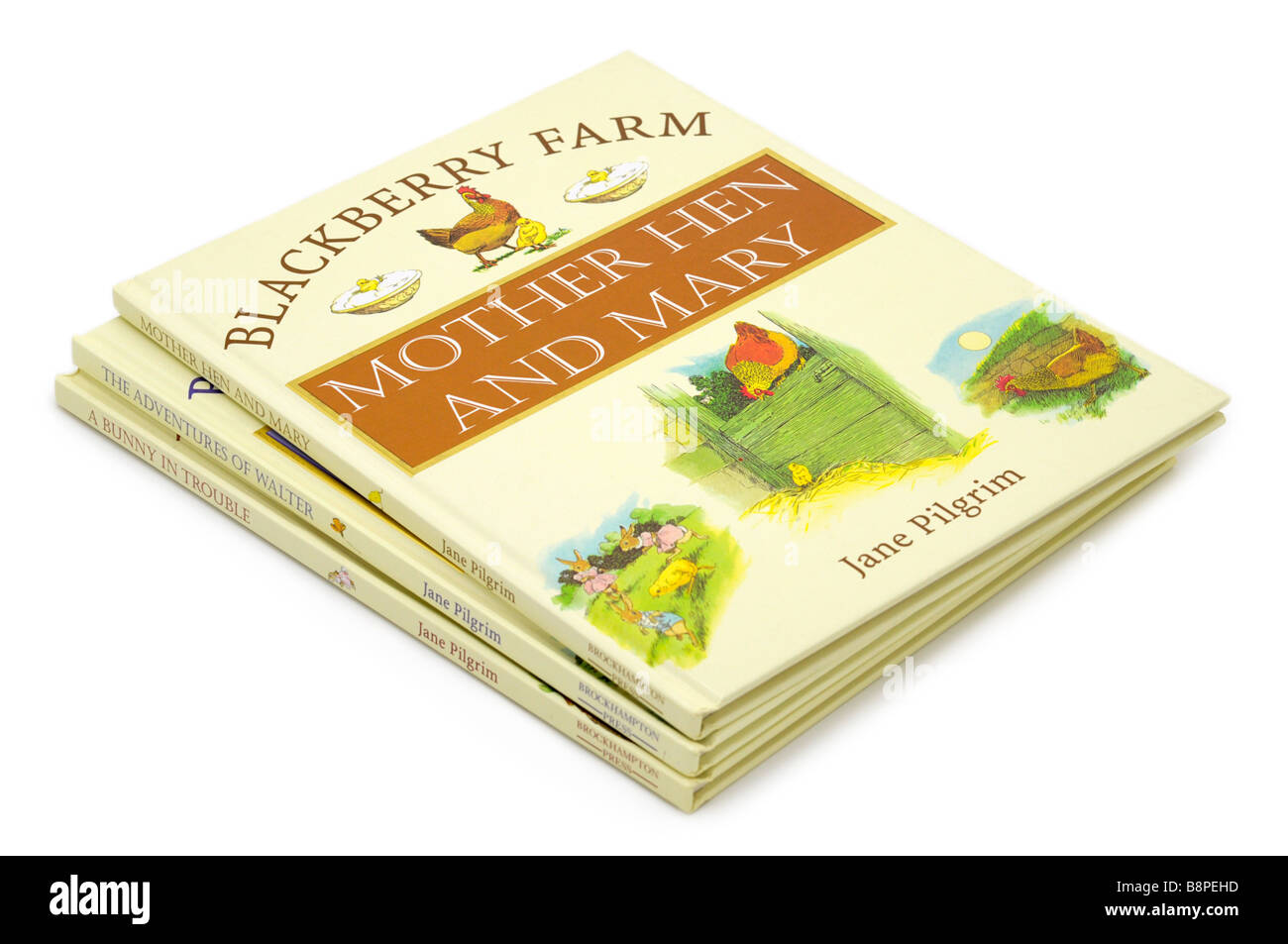 Les livres pour enfants des histoires par Jane Pilgrim Banque D'Images