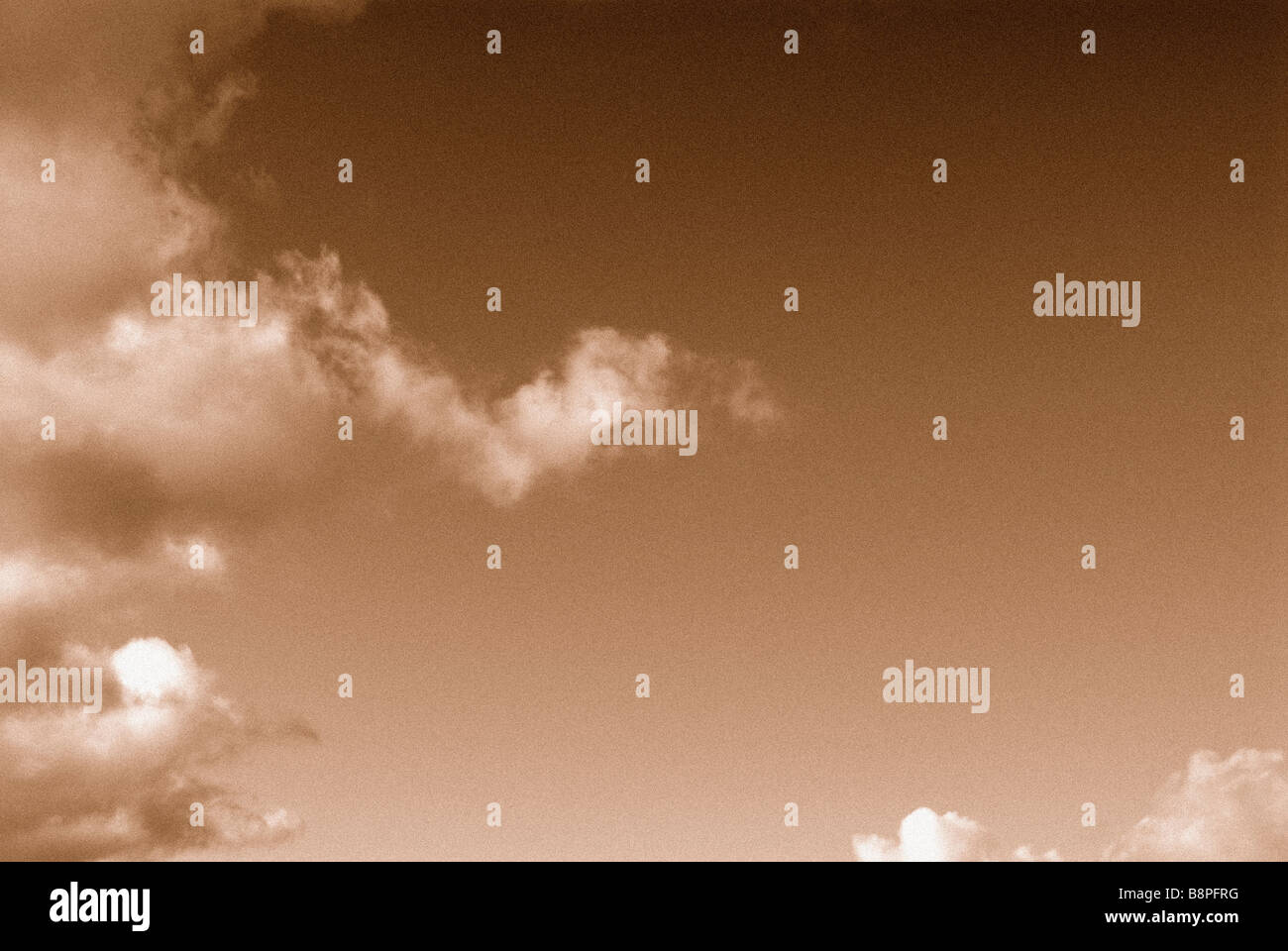 Fond CLOUDSCAPE CALME Banque D'Images