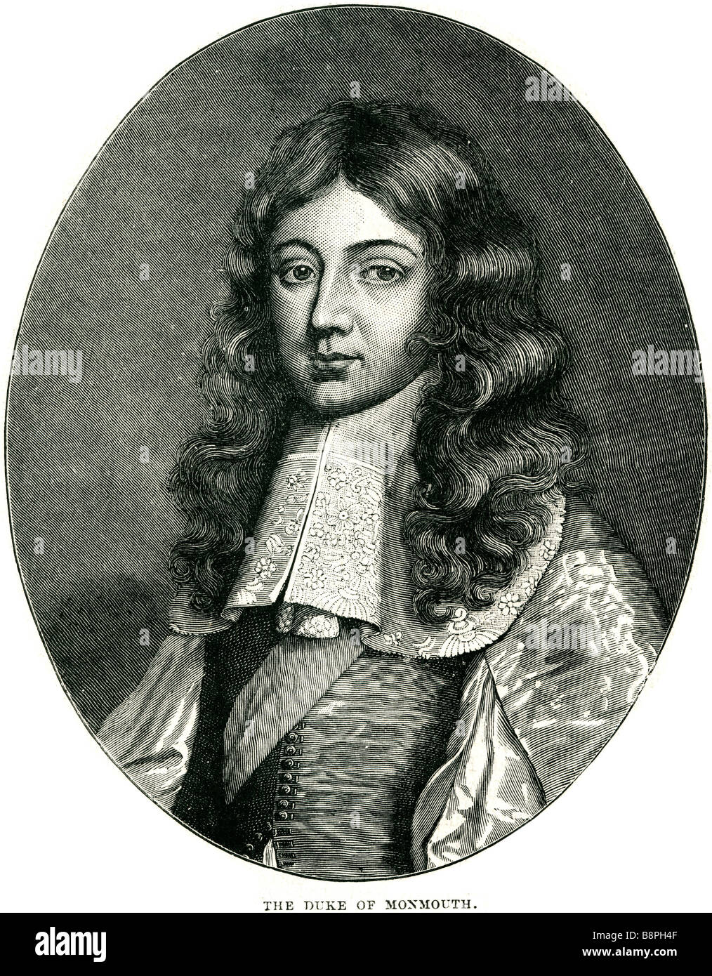 James Crofts, plus tard, James Scott, premier duc de Monmouth et 1er duc de Buccleuch PC (9 avril 1649 - 15 juillet 1685), était un Anglais Banque D'Images