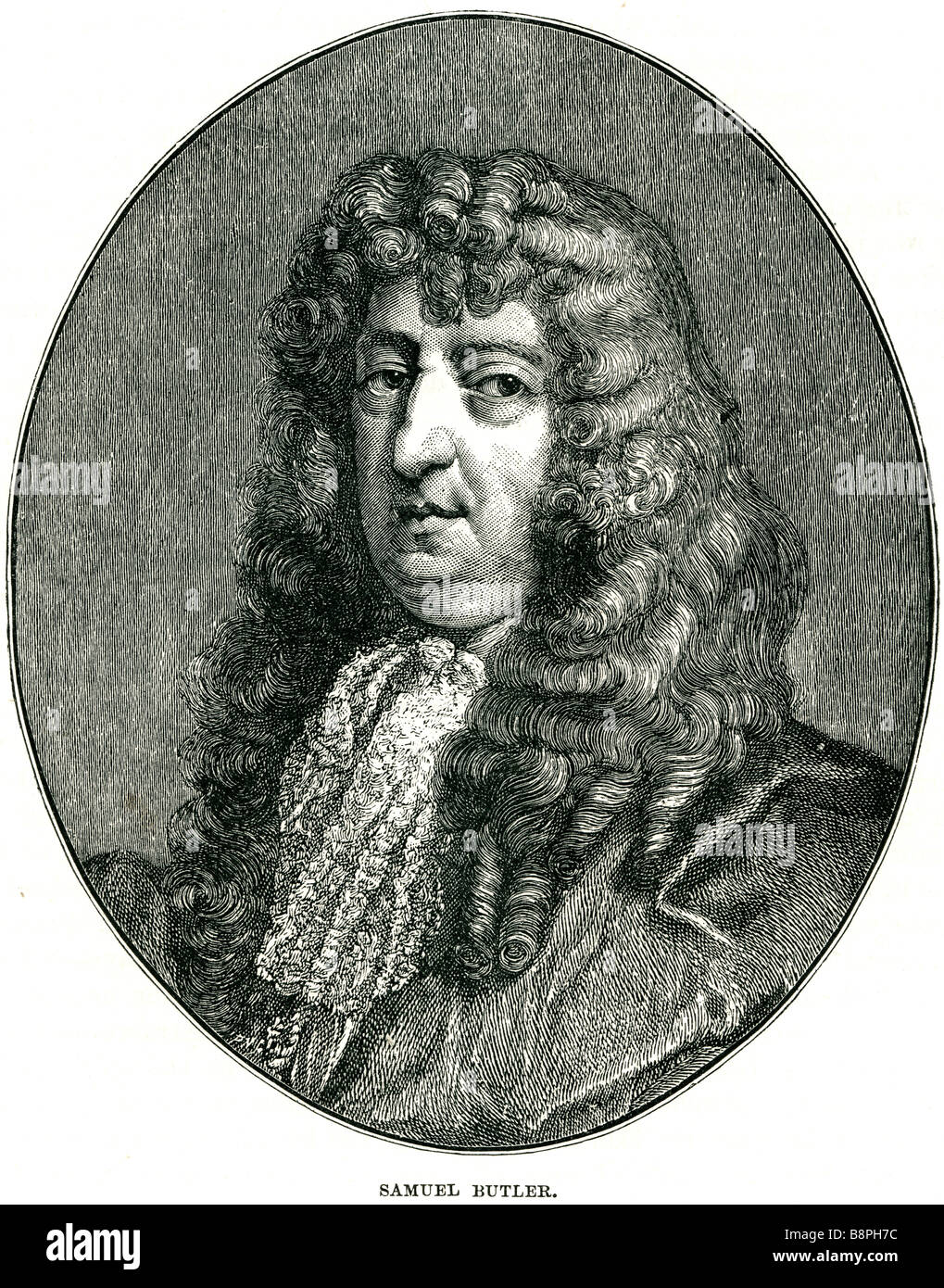Samuel Butler (8 février 1612 - 25 septembre 1680) était un poète et satiriste. Né à Strensham, Worcestershire et baptisé 14 F Banque D'Images