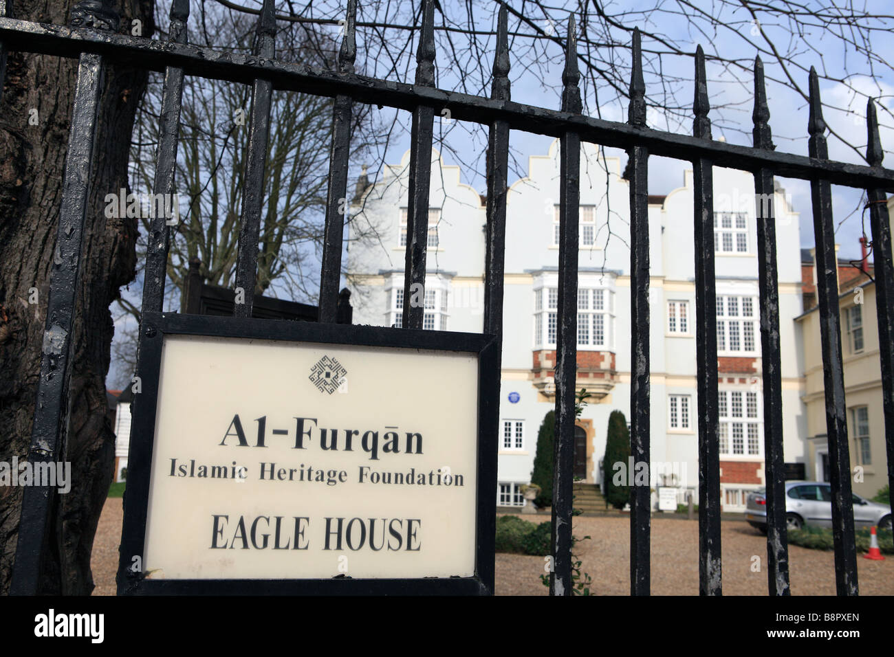 United Kingdom south west London Wimbledon Village Eagle House dans la rue Banque D'Images