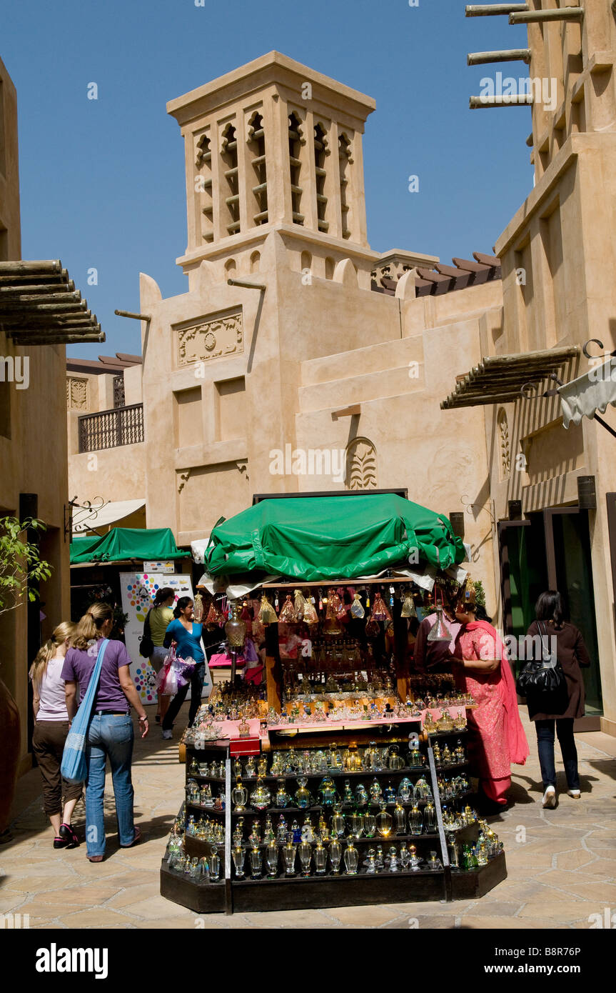 Souk Madinat Jumeirah Beach,, Dubaï, Émirats arabes unis Banque D'Images