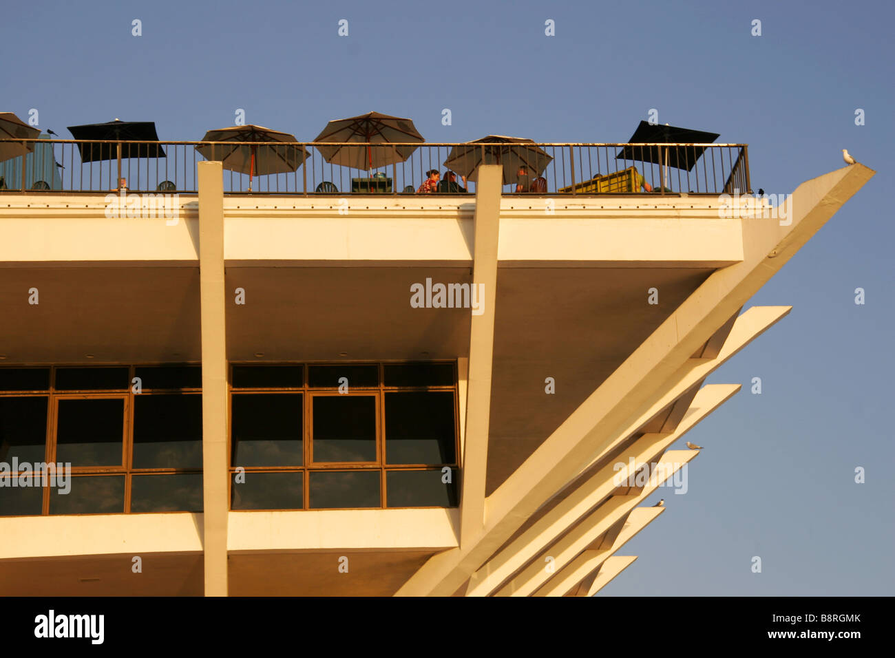 Restaurant du dernier étage de la jetée St Petersburg Florida USA Banque D'Images