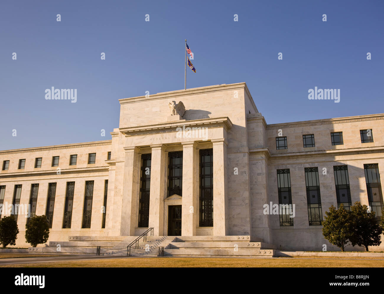 WASHINGTON DC USA United States Federal Reserve Bank Building Banque D'Images