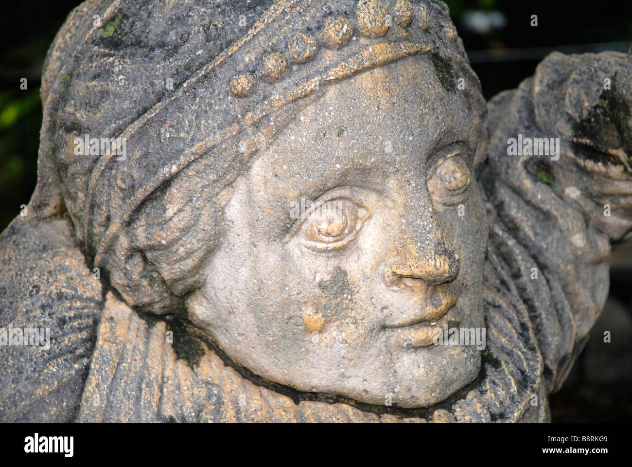 Le Nain jardins dans les jardins de Mirabell et du Schloss Mirabell dans le centre de Salzbourg en Autriche Banque D'Images