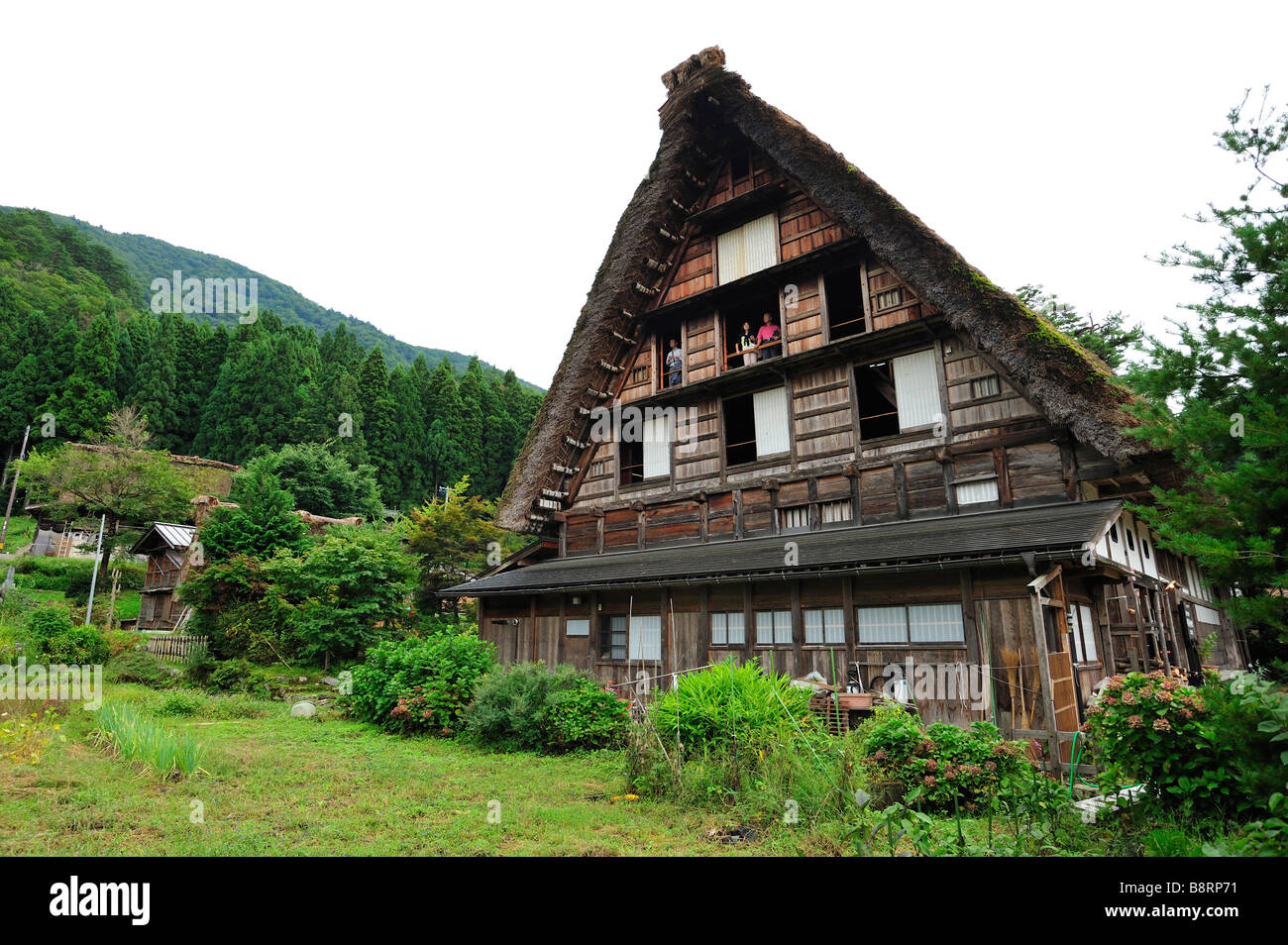 Miyozenji's Folk Museum, Shirakawa-go, préfecture de Gifu, Japon Banque D'Images