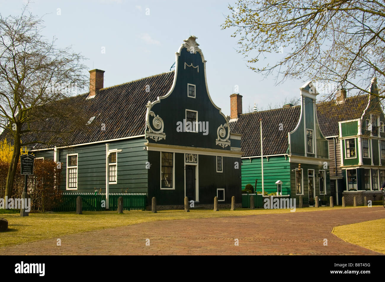 Dutch House à Zan Chanse Banque D'Images