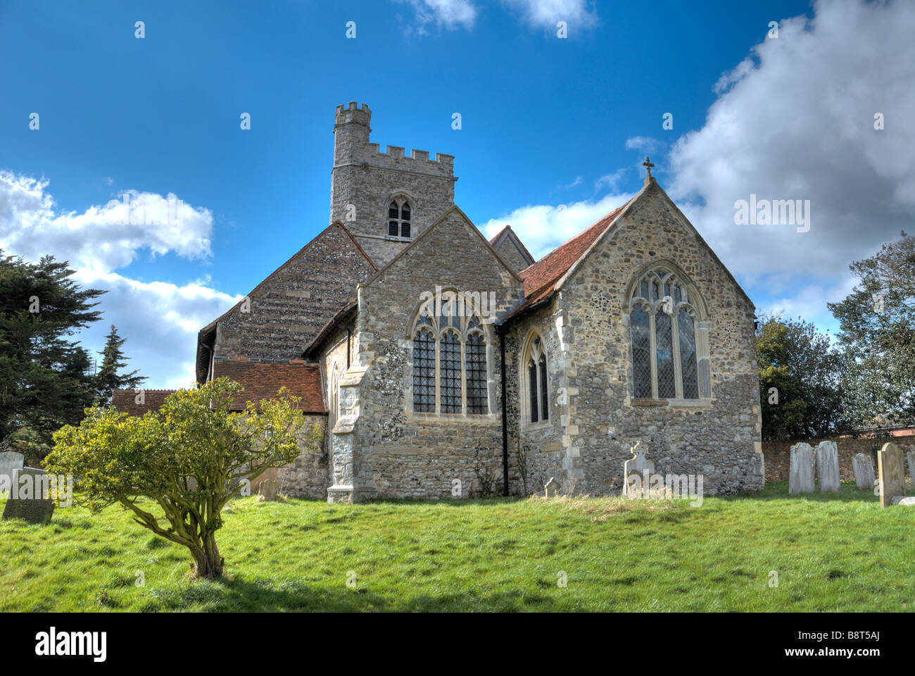 St Michaels church Fobbing Essex Banque D'Images