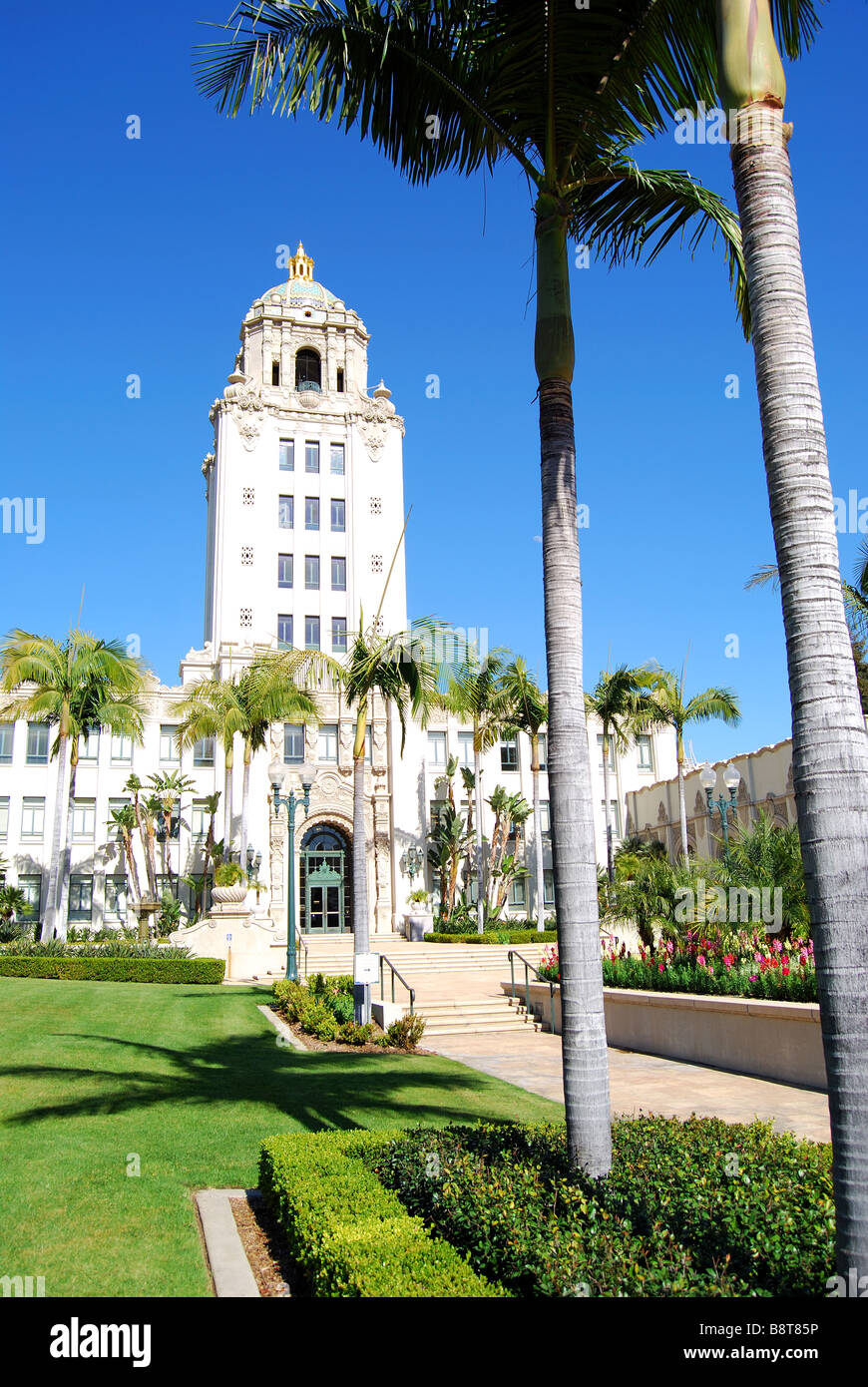 Los Angeles City Hall, N Rexford Drive, Beverly Hills, Los Angeles, Californie, États-Unis d'Amérique Banque D'Images